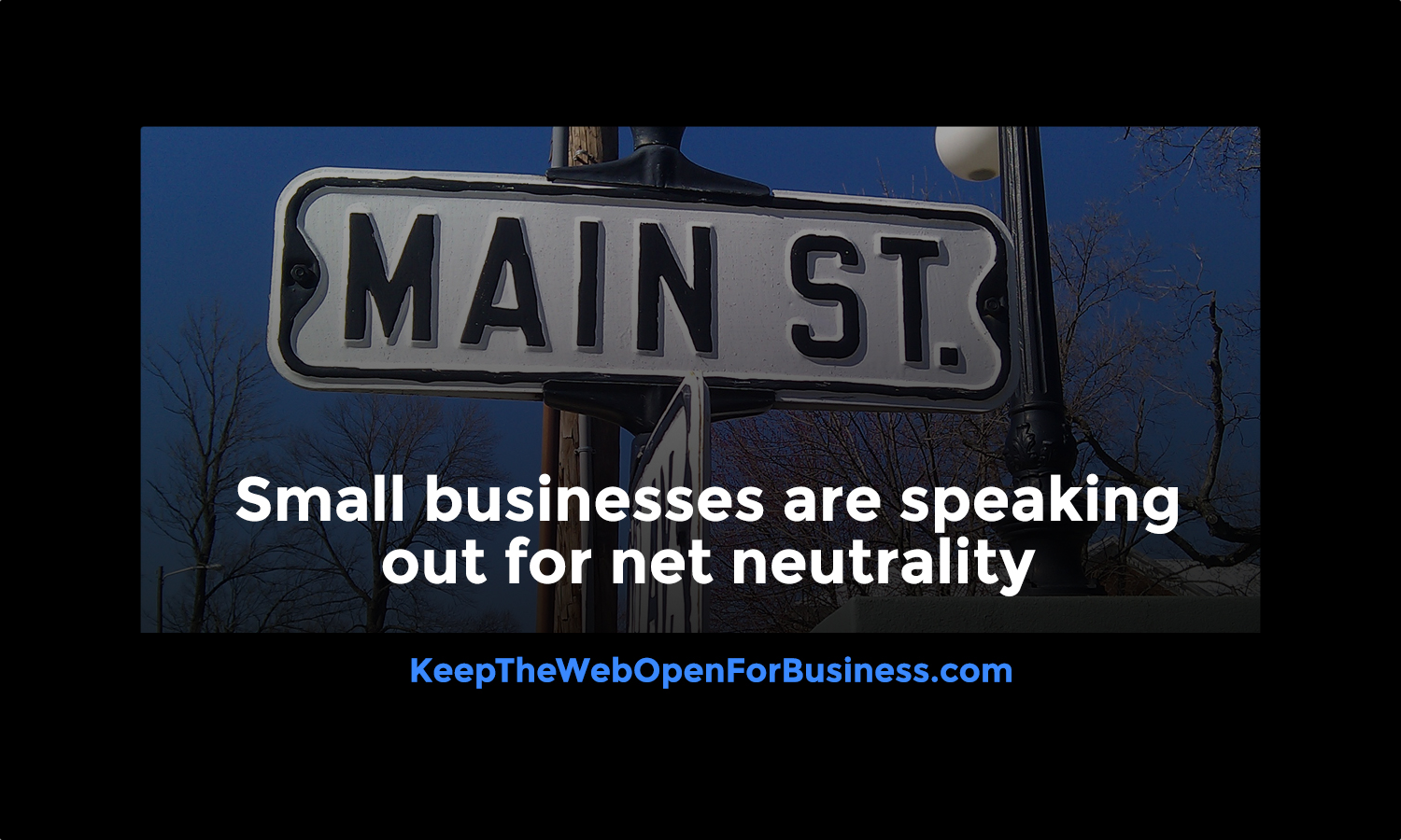 Small Business Net Neutrality Post