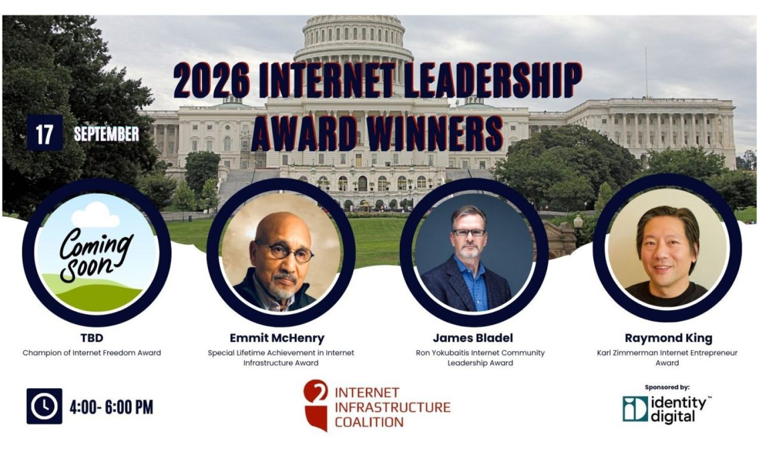 Announcing the 2026 Internet Leadership Award Winners